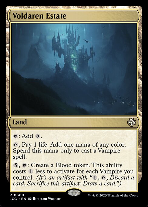 Voldaren Estate (369) [The Lost Caverns of Ixalan Commander]