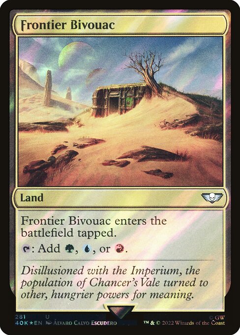 Frontier Bivouac (281★) [Warhammer 40,000 Commander]