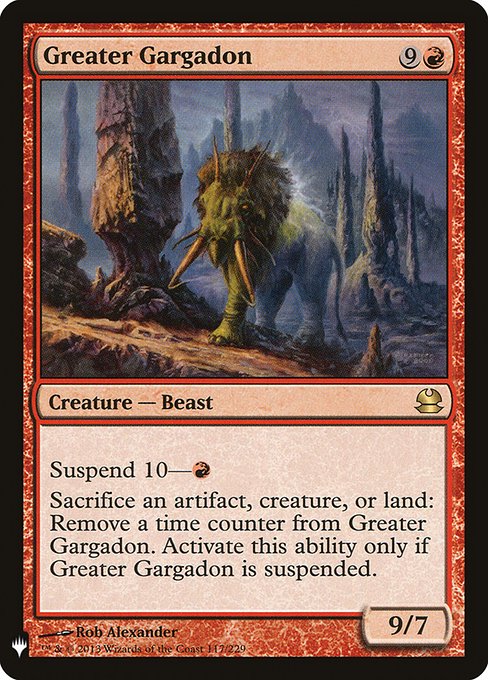 Greater Gargadon (MMA-117) [The List]