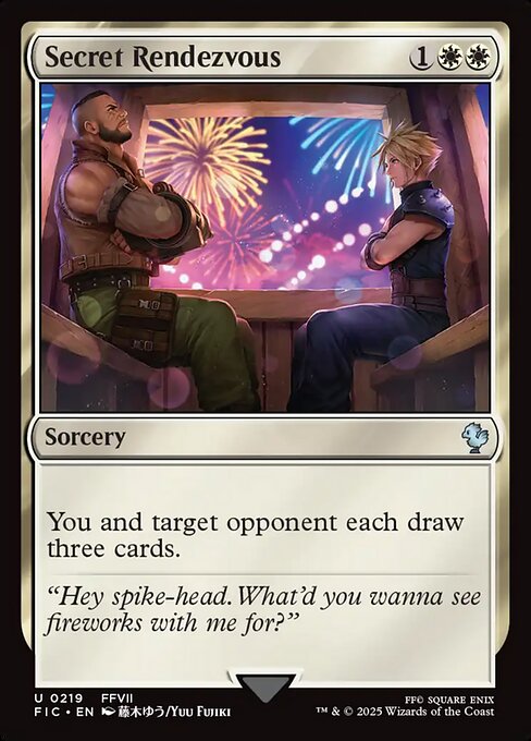 Secret Rendezvous (219) [Final Fantasy Commander]