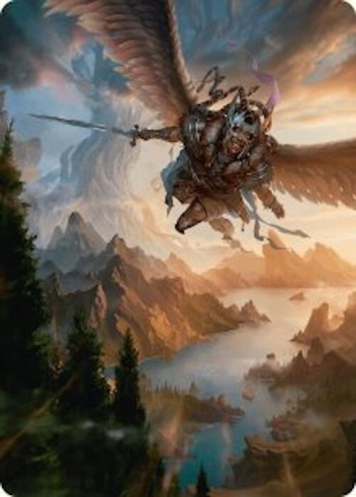 Youthful Valkyrie Art Card (28/54) [Foundations Art Series]