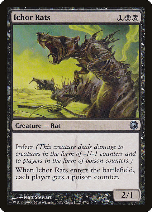 Ichor Rats (67) [Scars of Mirrodin]