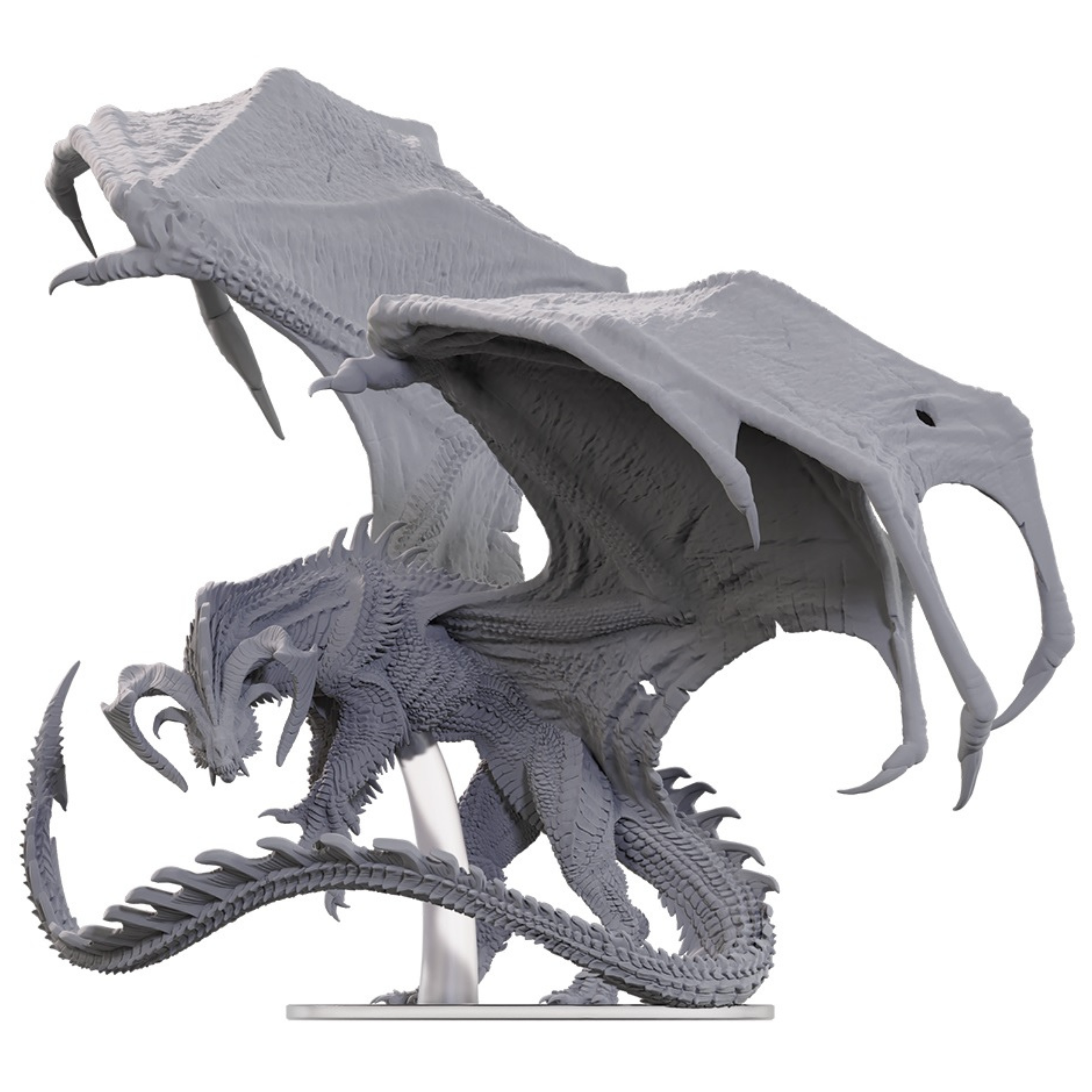 D&D Icons: Adult Black Dragon - A Muse N Games