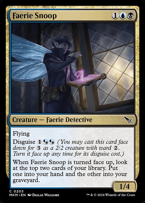 Faerie Snoop (203) [Murders at Karlov Manor]
