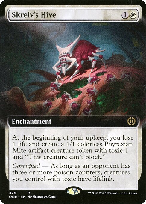 Skrelv's Hive (376) [Phyrexia: All Will Be One] [Extended Art]