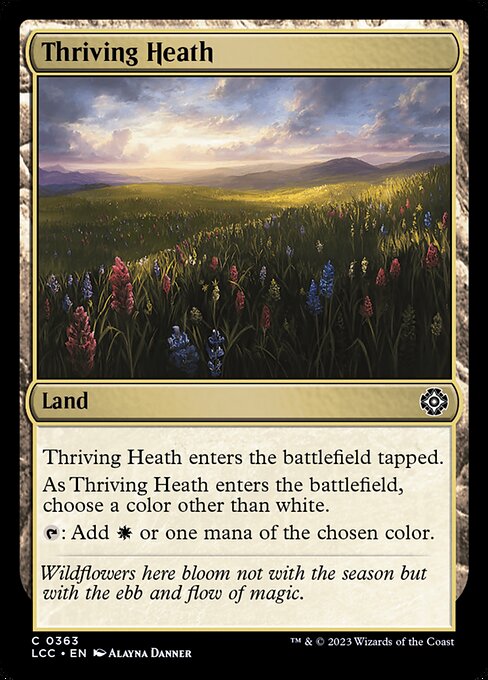 Thriving Heath (363) [The Lost Caverns of Ixalan Commander]