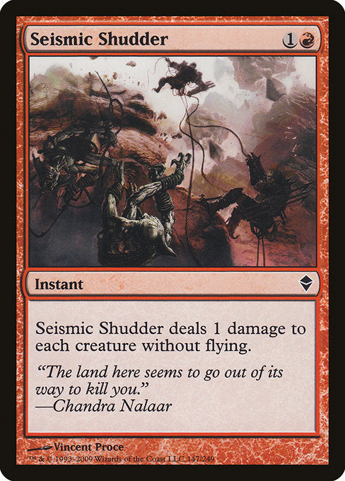 Seismic Shudder (147) [Zendikar]