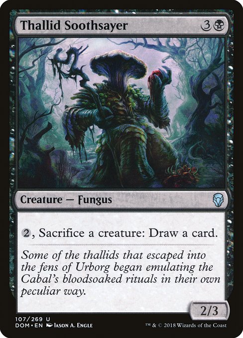 Thallid Soothsayer (107) [Dominaria]