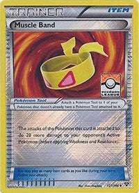 Muscle Band - 121/146 - (Pokemon League) (121/146) [League and Championship Cards]