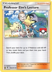 Professor Elm's Lecture - 188a/214 (League Challenge) [1st Place] (188a/214) [League and Championship Cards]