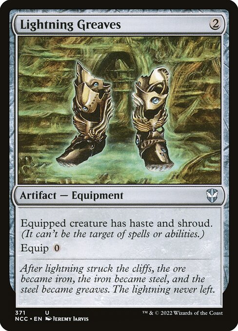 Lightning Greaves (371) [New Capenna Commander]