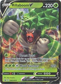 Rillaboom V - SWSH014 (SWSH014) [SWSH Sword and Shield Promo Cards]
