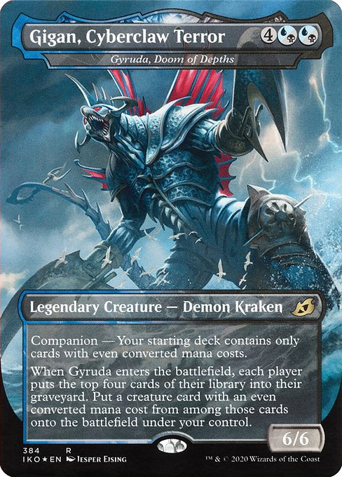 Gyruda, Doom of Depths (384) [Ikoria: Lair of Behemoths] [Borderless]