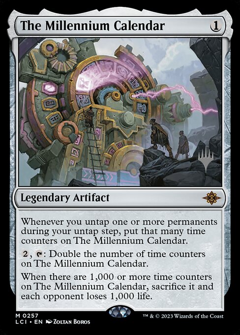The Millennium Calendar (257p) [The Lost Caverns of Ixalan Promos]