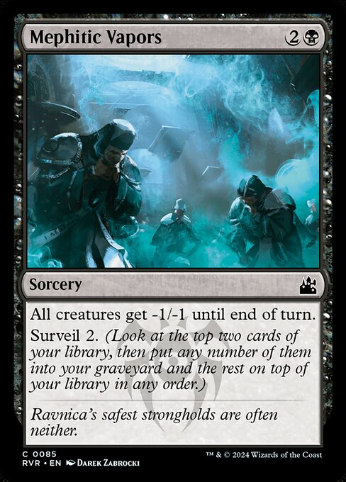 Mephitic Vapors (85) [Ravnica Remastered]
