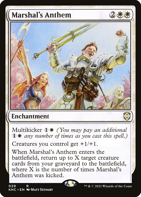 Marshal's Anthem (29) [Kaldheim Commander]