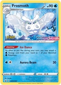 Frosmoth - SWSH007 (Prerelease) [Staff] (SWSH007) [SWSH Sword and Shield Promo Cards]
