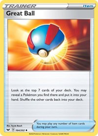 Great Ball (164/202) [SWSH01 Sword and Shield Base Set]