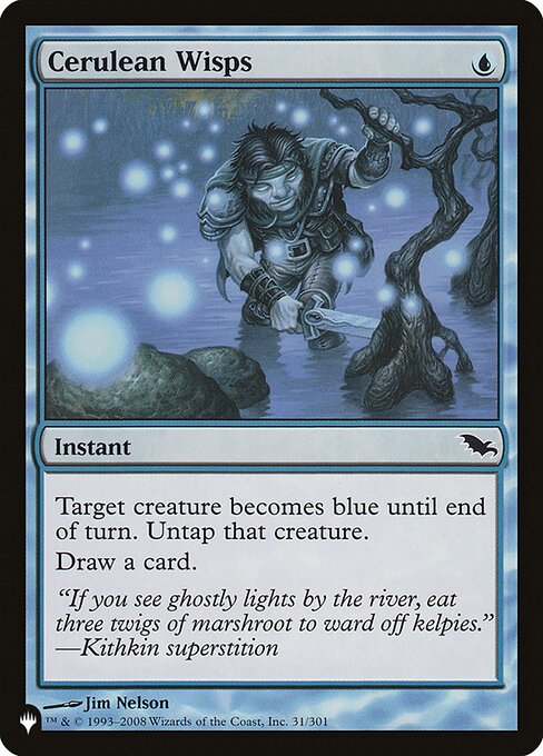 Cerulean Wisps (SHM-31) [The List]