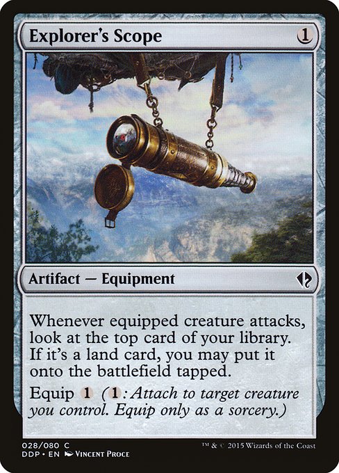 Explorer's Scope (28) [Duel Decks: Zendikar vs. Eldrazi]