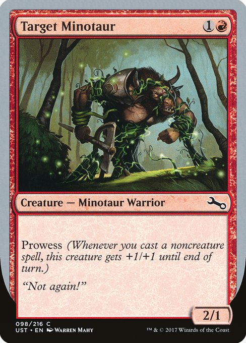 Target Minotaur (98d) [Unstable]