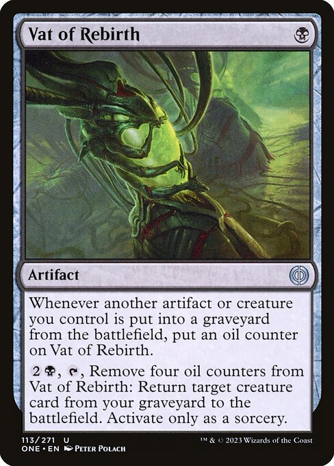 Vat of Rebirth (113) [Phyrexia: All Will Be One]