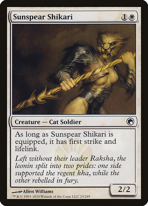 Sunspear Shikari (23) [Scars of Mirrodin]