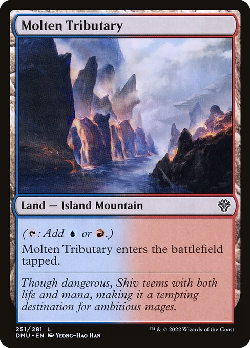 Molten Tributary (251) [Dominaria United]