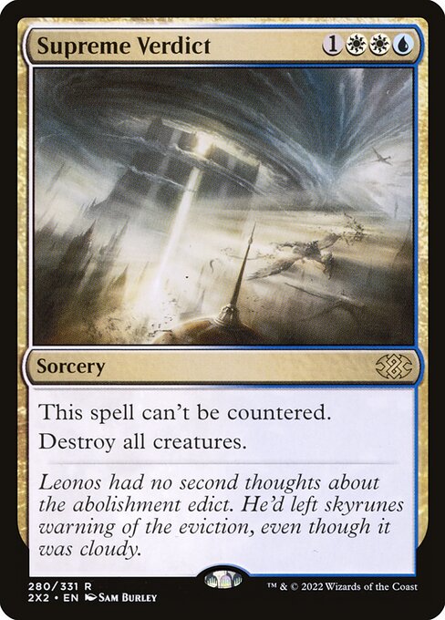 Supreme Verdict (280) [Double Masters 2022]