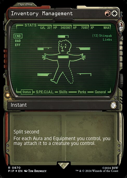 Inventory Management (870) [Fallout] [Showcase]