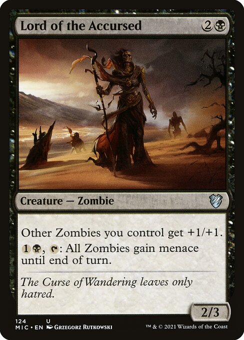 Lord of the Accursed (124) [Midnight Hunt Commander]