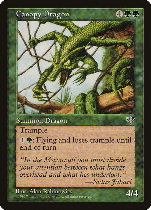 Canopy Dragon (209) [Mirage]
