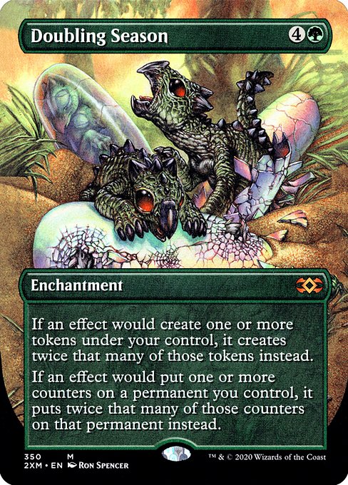 Doubling Season (350) [Double Masters] [Borderless]