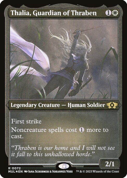 Thalia, Guardian of Thraben (72) [Multiverse Legends]