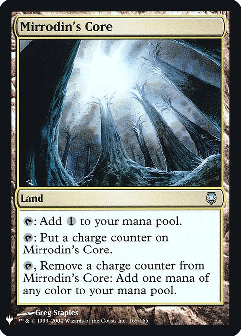 Mirrodin's Core (DST-165) [The List]