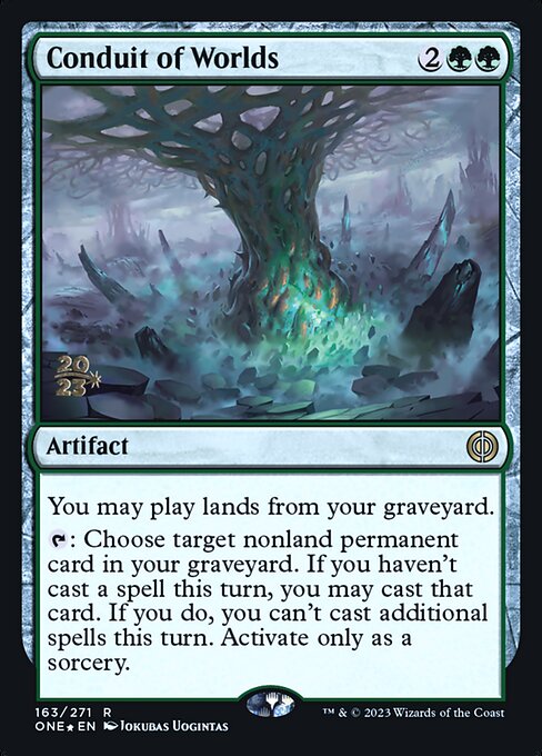 Conduit of Worlds (163s) [Phyrexia: All Will Be One Promos]