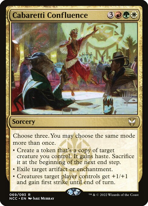 Cabaretti Confluence (69p) [New Capenna Commander Promos]