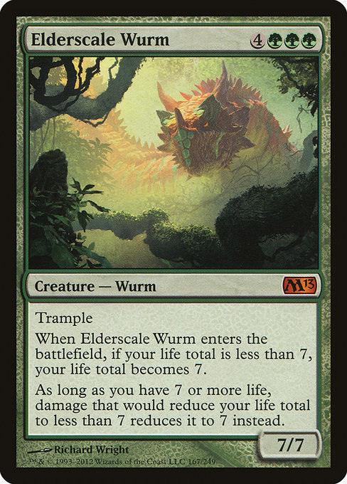 Elderscale Wurm (167) [Magic 2013]