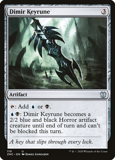 Dimir Keyrune (110) [Zendikar Rising Commander]