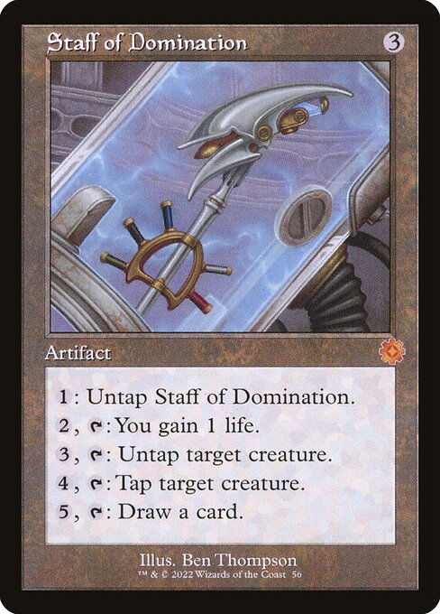 Staff of Domination (56) [The Brothers' War Retro Artifacts]
