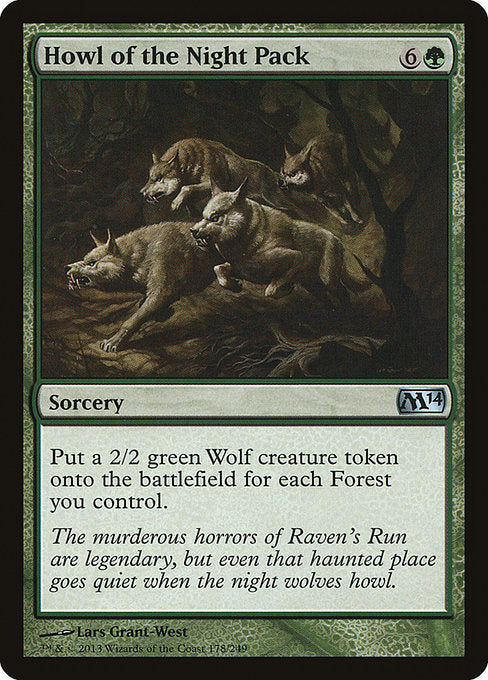 Howl of the Night Pack (178) [Magic 2014]