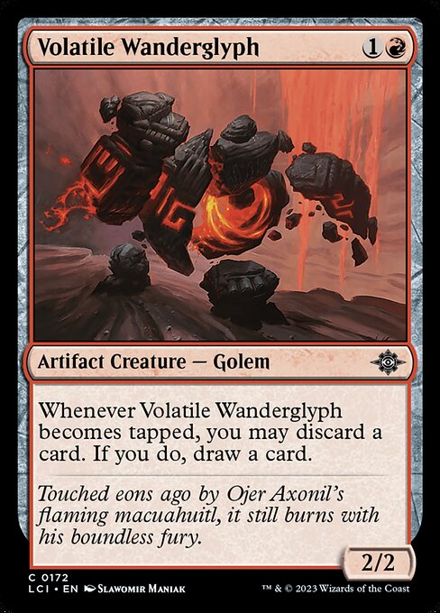 Volatile Wanderglyph (172) [The Lost Caverns of Ixalan]