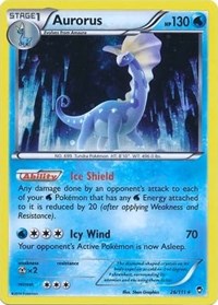 Aurorus - 26/111 (Cosmos Holo) (026/111) [Miscellaneous Cards and Products]