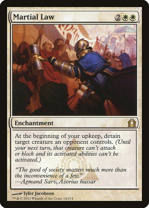 Martial Law (14) [Return to Ravnica]