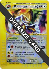 Kabutops - 12/12 (Box Topper) [Jumbo Cards]