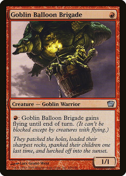 Goblin Balloon Brigade (189★) [Ninth Edition]