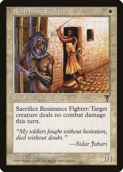 Resistance Fighter (18) [Visions]