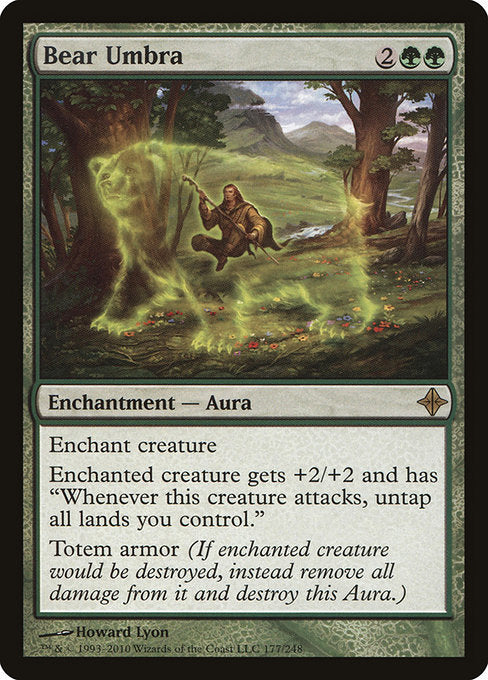 Bear Umbra (177) [Rise of the Eldrazi]
