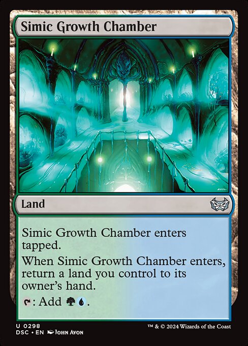 Simic Growth Chamber (298) [Duskmourn: House of Horror Commander]