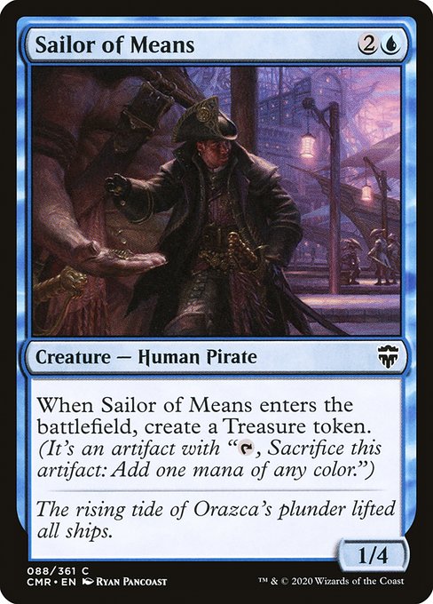Sailor of Means (88) [Commander Legends]